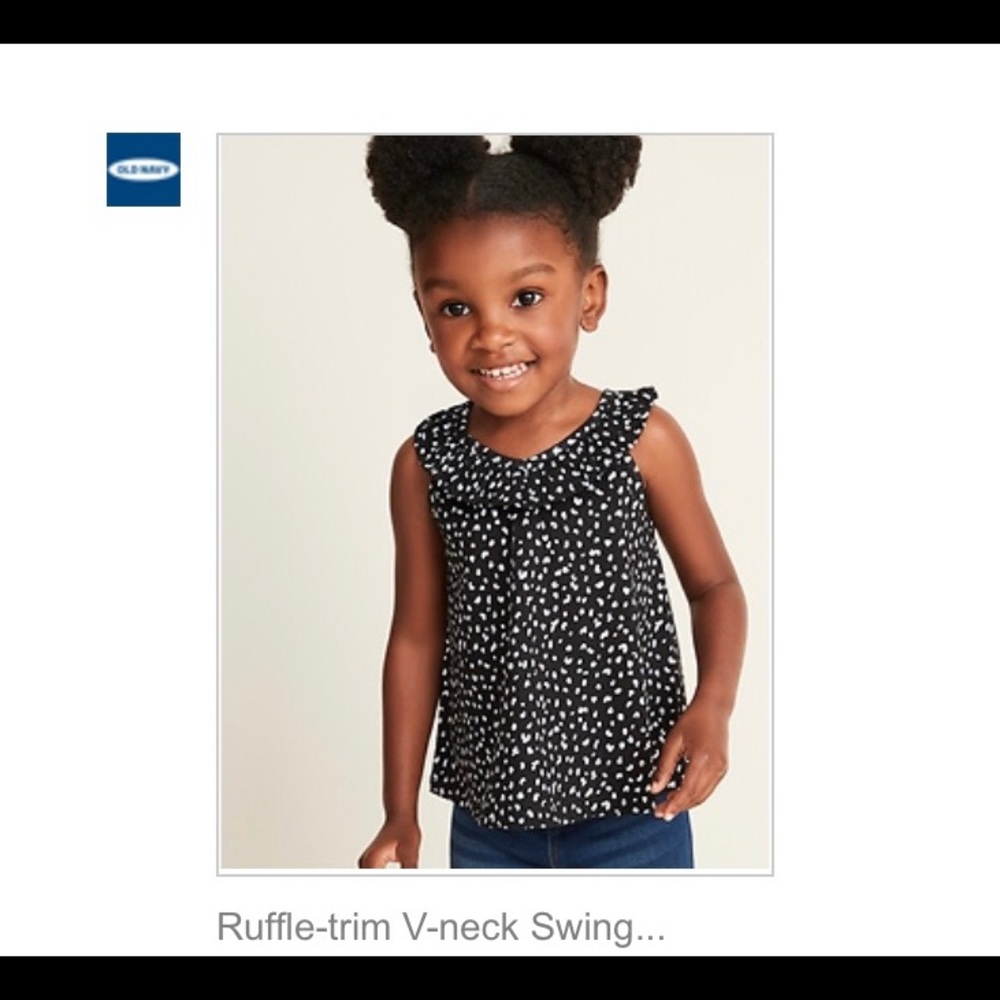 Old navy ruffle top.